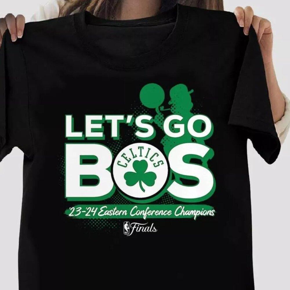 Boston Celtics 2024 Eastern Conference Champions Layup Drill Shirt Nba Finals